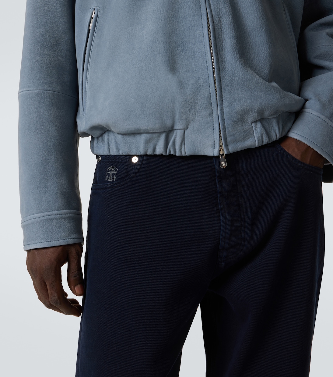 Blouson aus Leder | Brunello Cucinelli