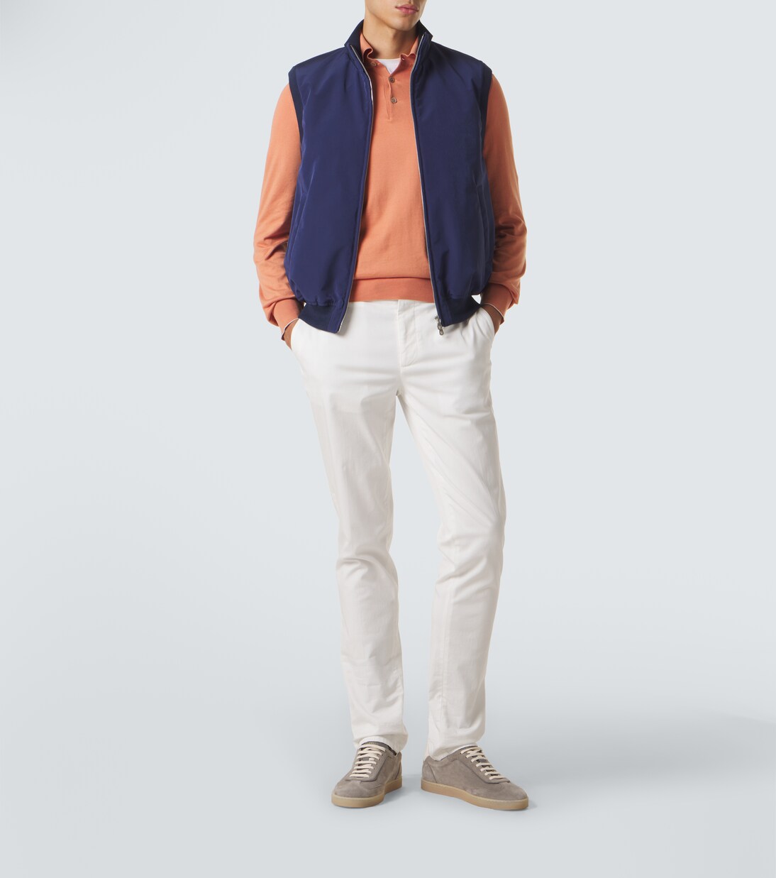 Padded technical vest | Brunello Cucinelli
