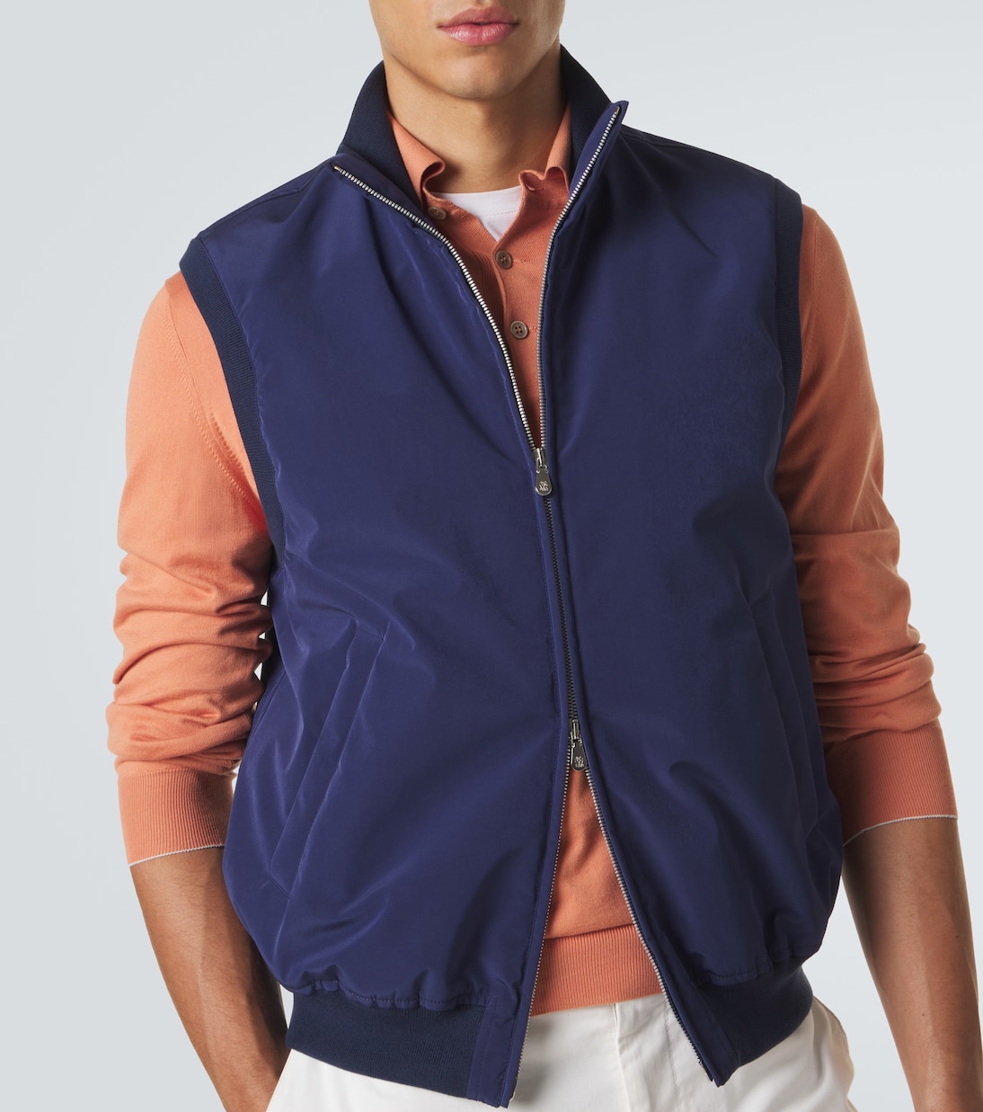 Padded technical vest | Brunello Cucinelli