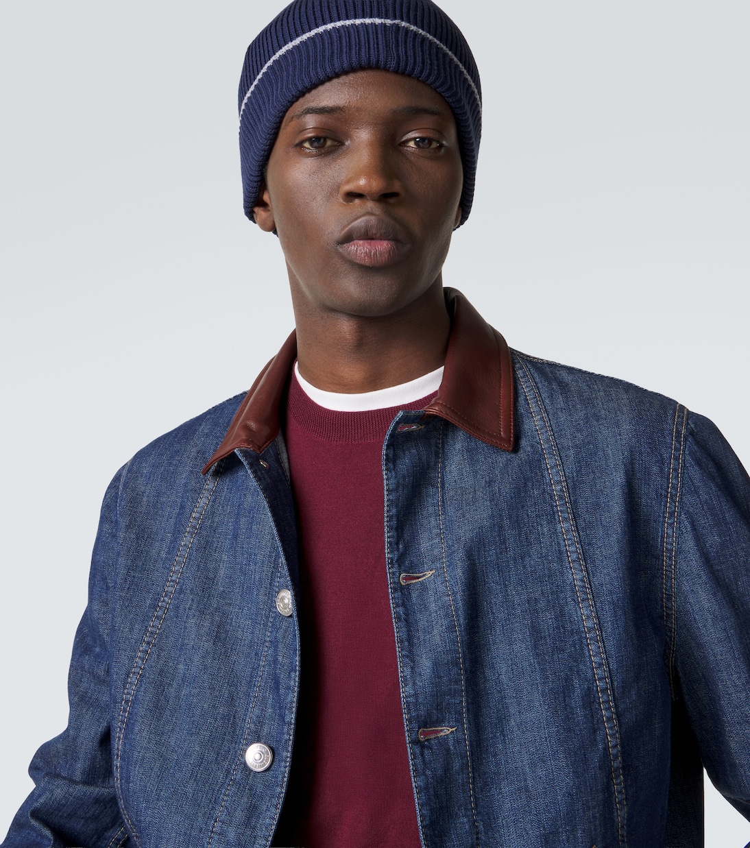 Mütze aus Rippstrick | Brunello Cucinelli