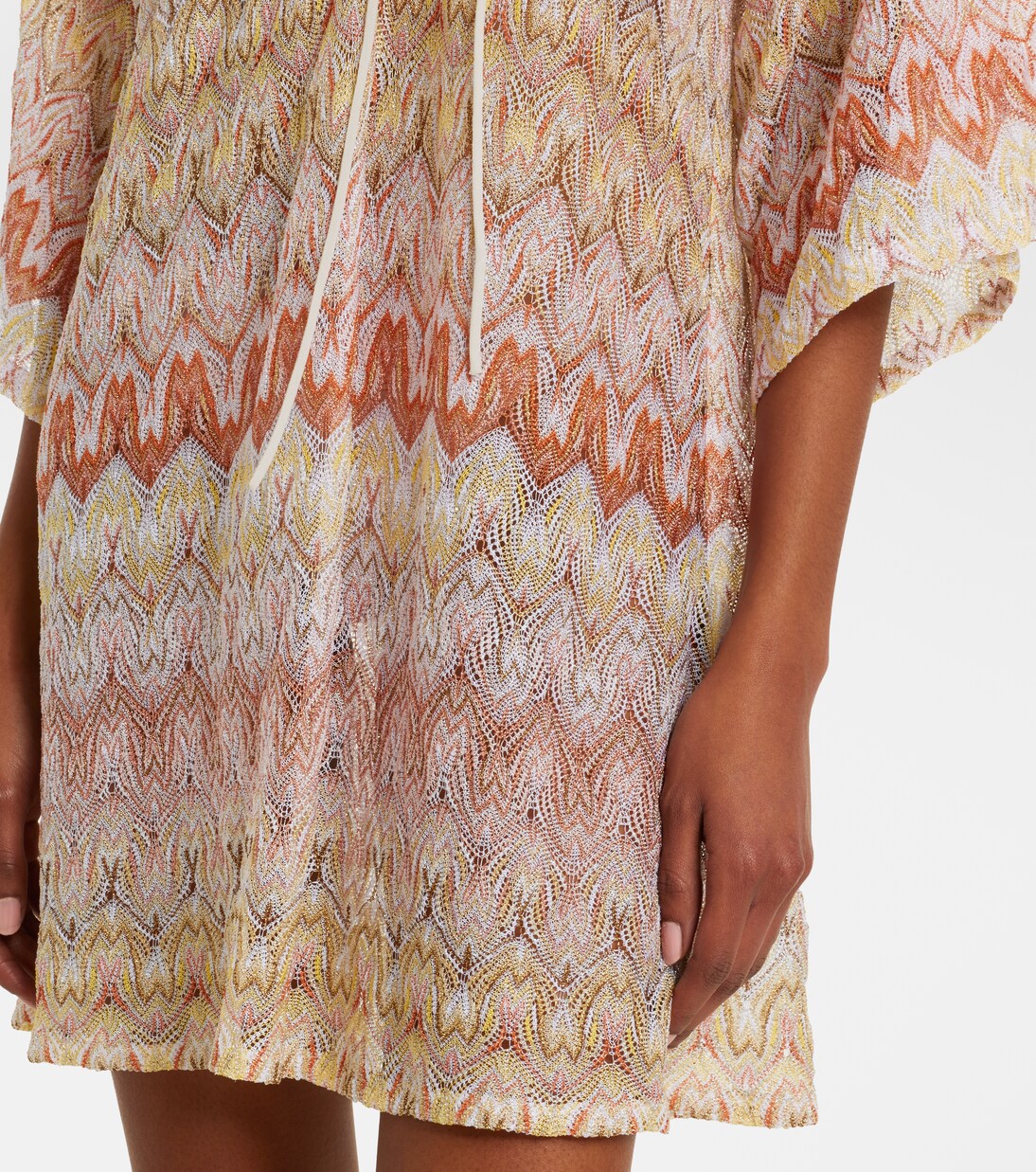 Cover-up aus Häkelstrick | Missoni