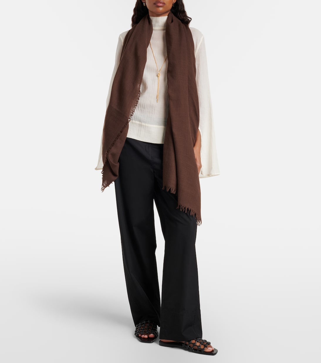 Schal aus Schurwolle | Toteme