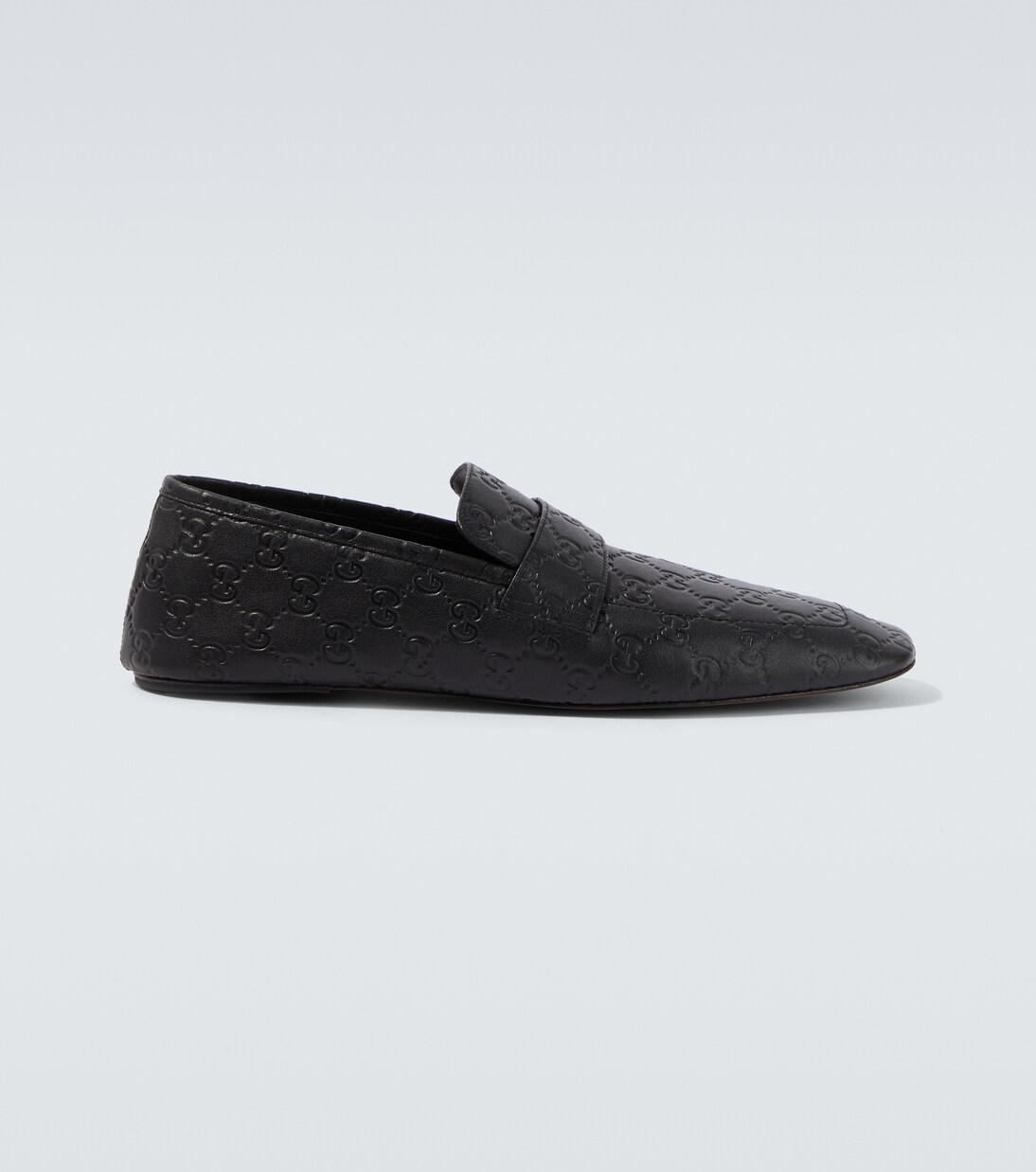 GG embossed leather loafers | Gucci