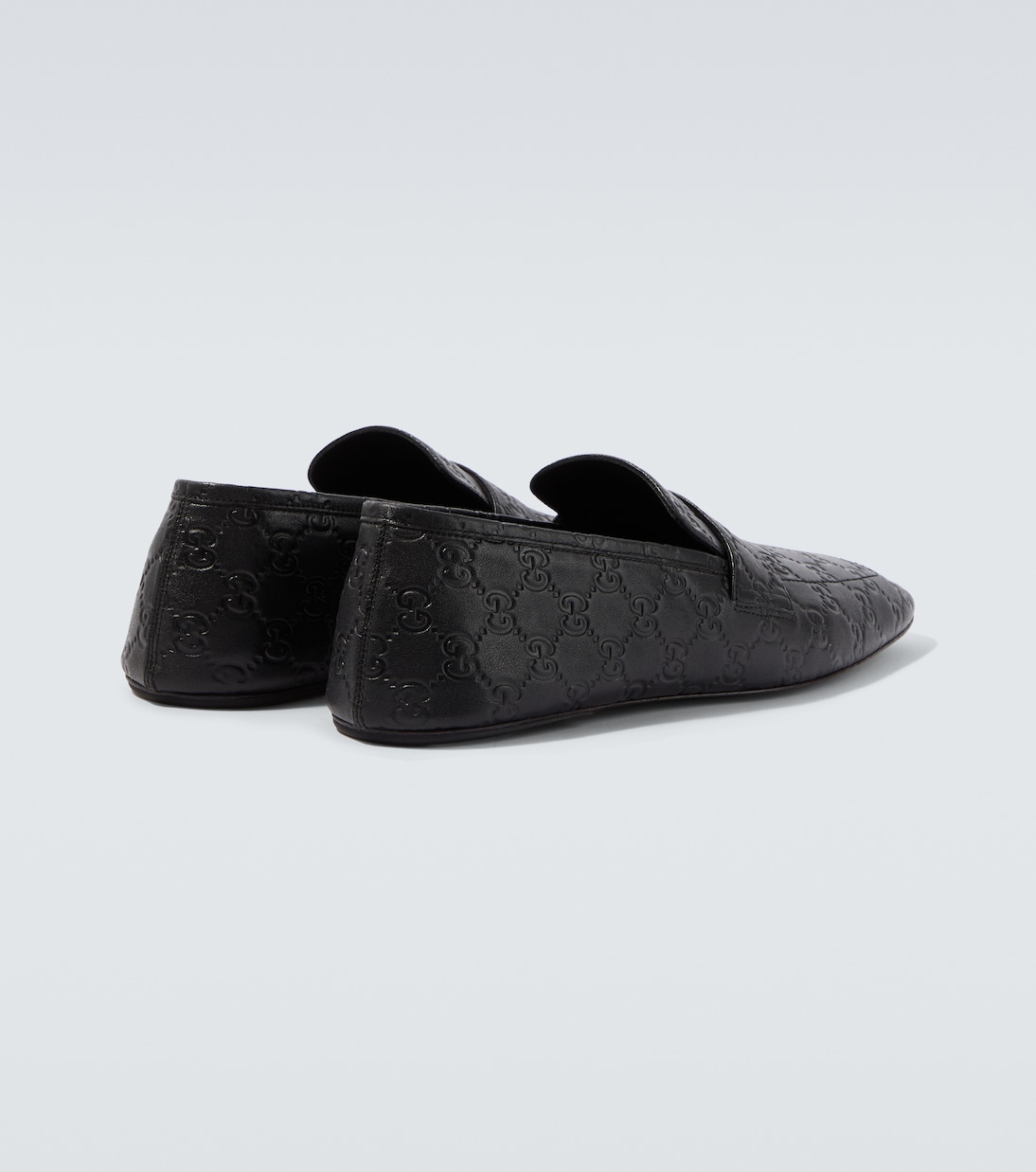 GG embossed leather loafers | Gucci