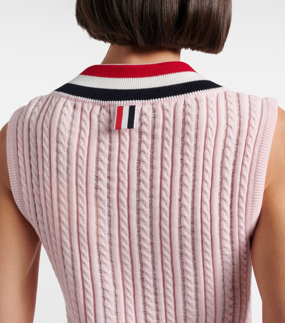 Pleated cotton minidress | Thom Browne