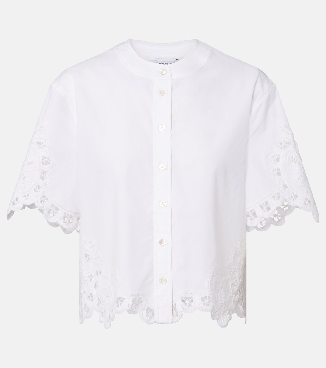 Camicia Aleck in cotone con ricamo | Veronica Beard