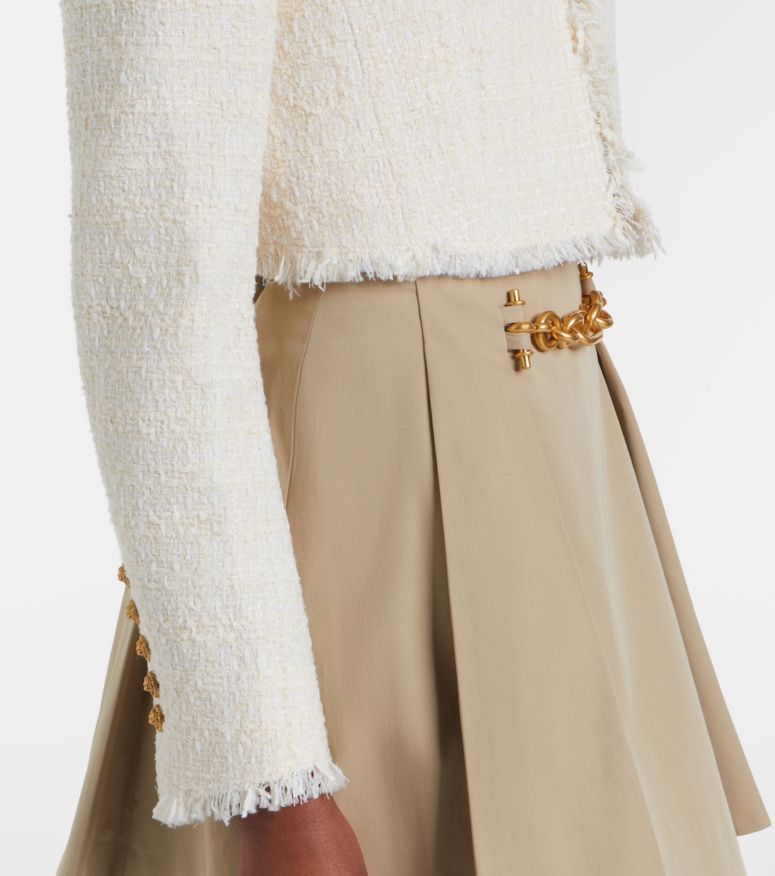 Cropped tweed jacket | Balmain