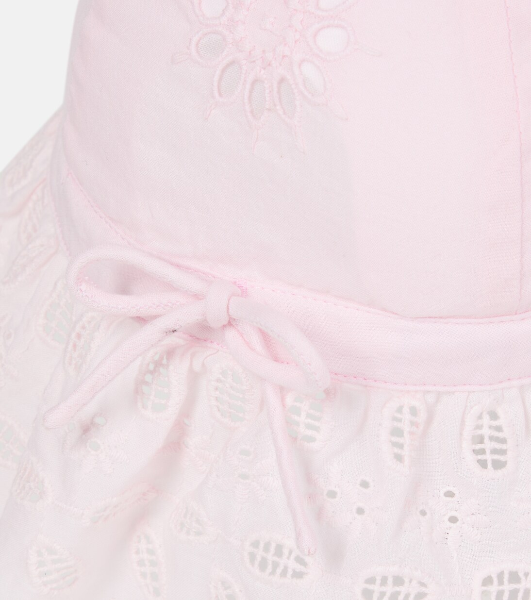Baby Eliana broderie anglaise cotton sun hat | Louise Misha