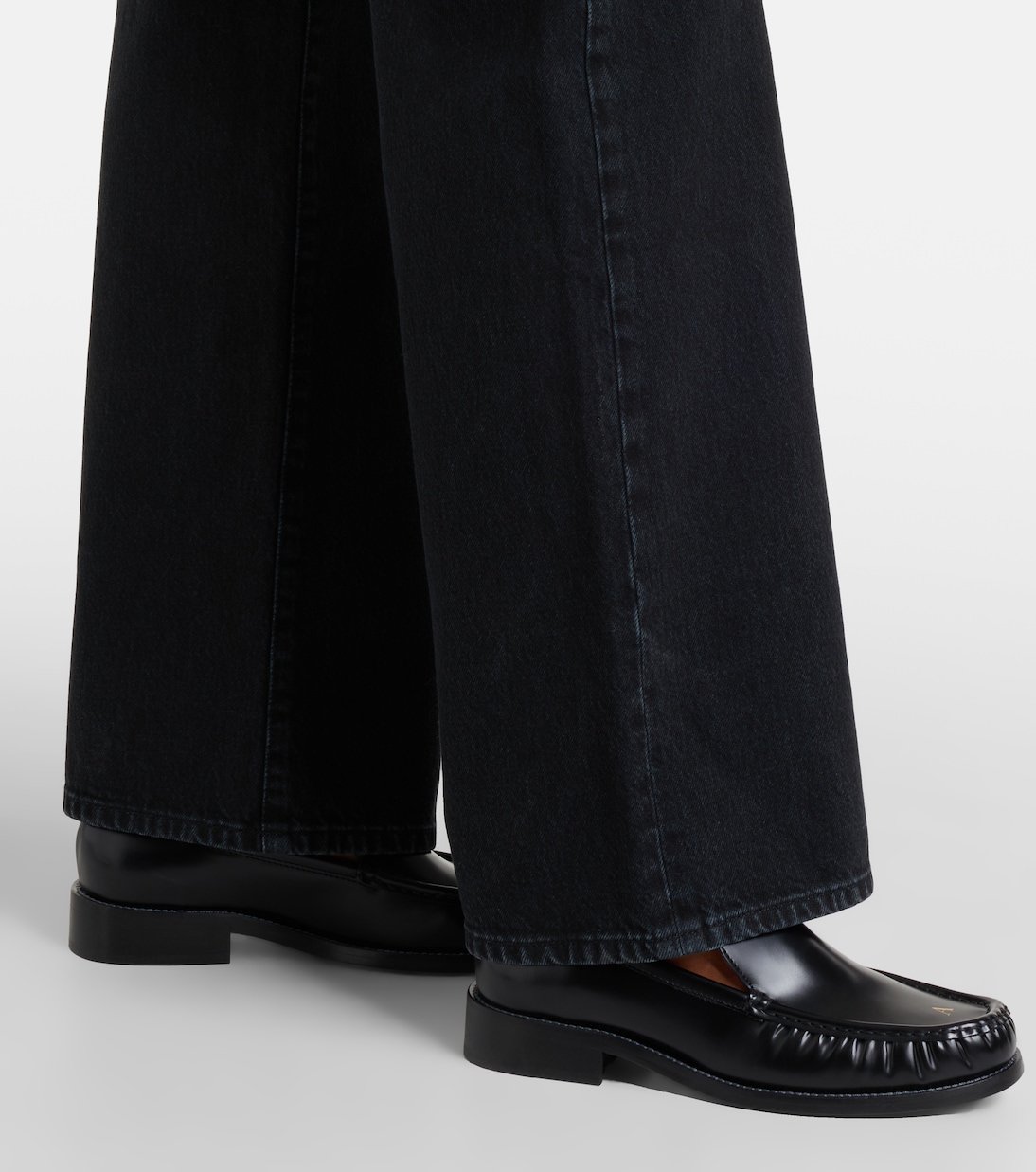 Wide-Leg Jeans The Grey | Frame