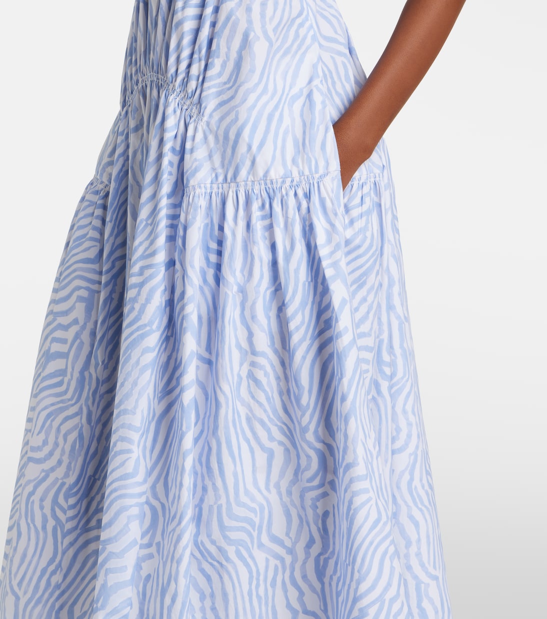 White Label Maxikleid Michelyn aus einem Baumwollgemisch | Proenza Schouler