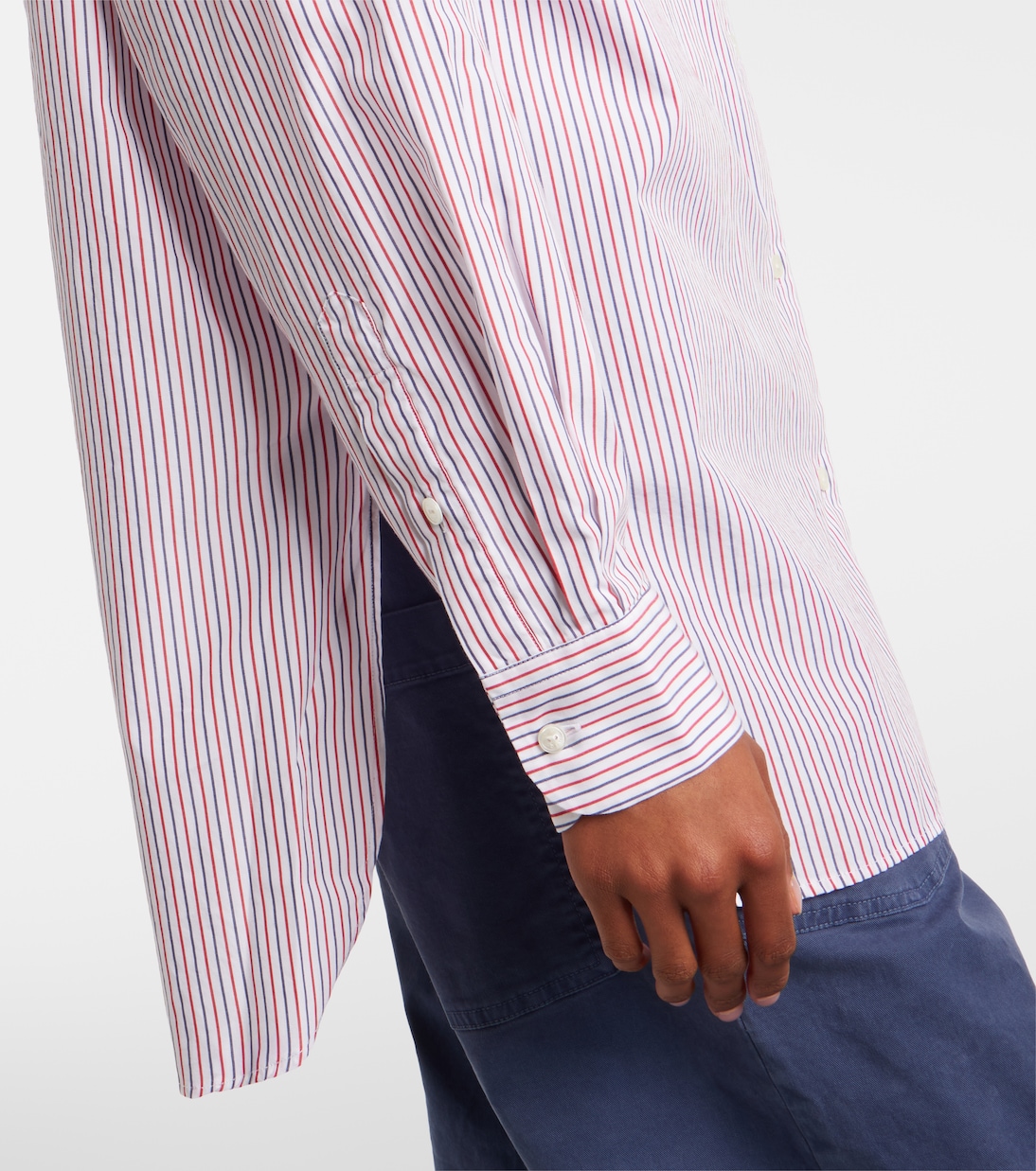 Camisa Yorke de algodón a rayas | Nili Lotan