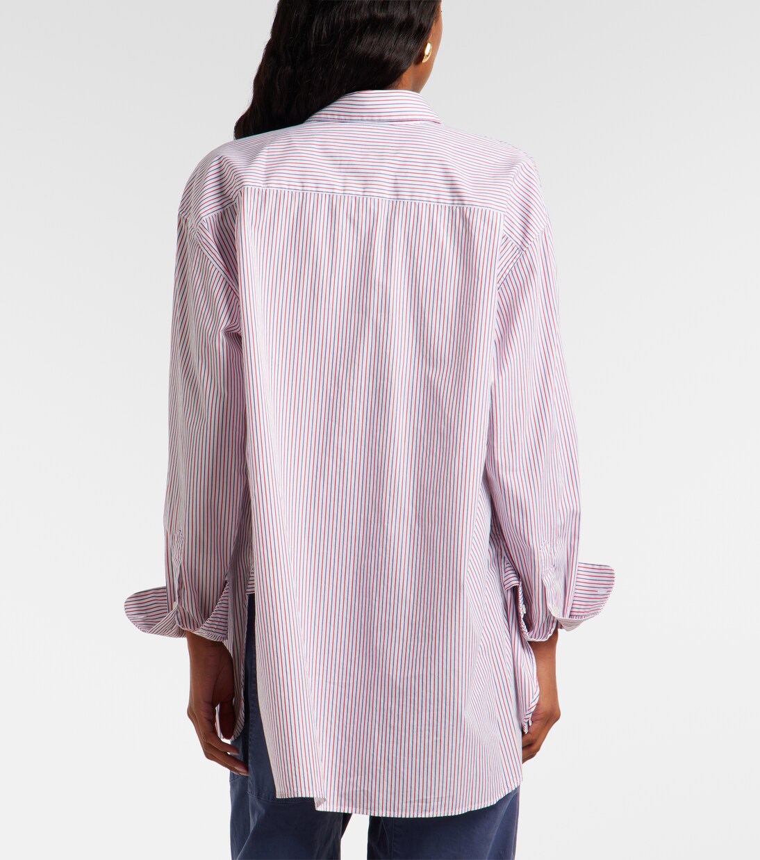 Camisa Yorke de algodón a rayas | Nili Lotan