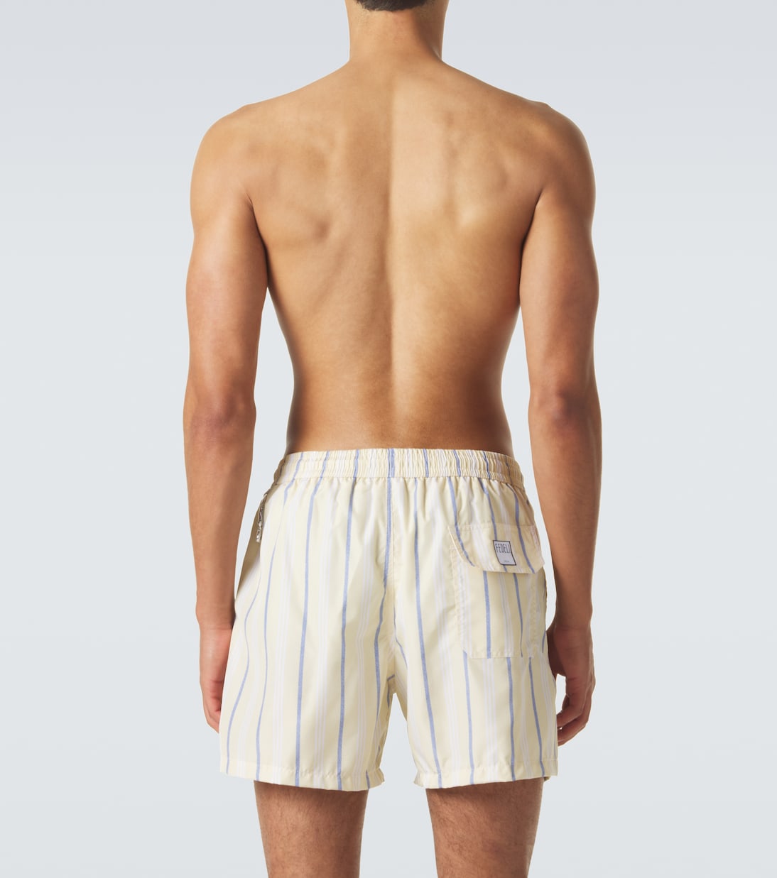 Short de bain à rayures | Fedeli
