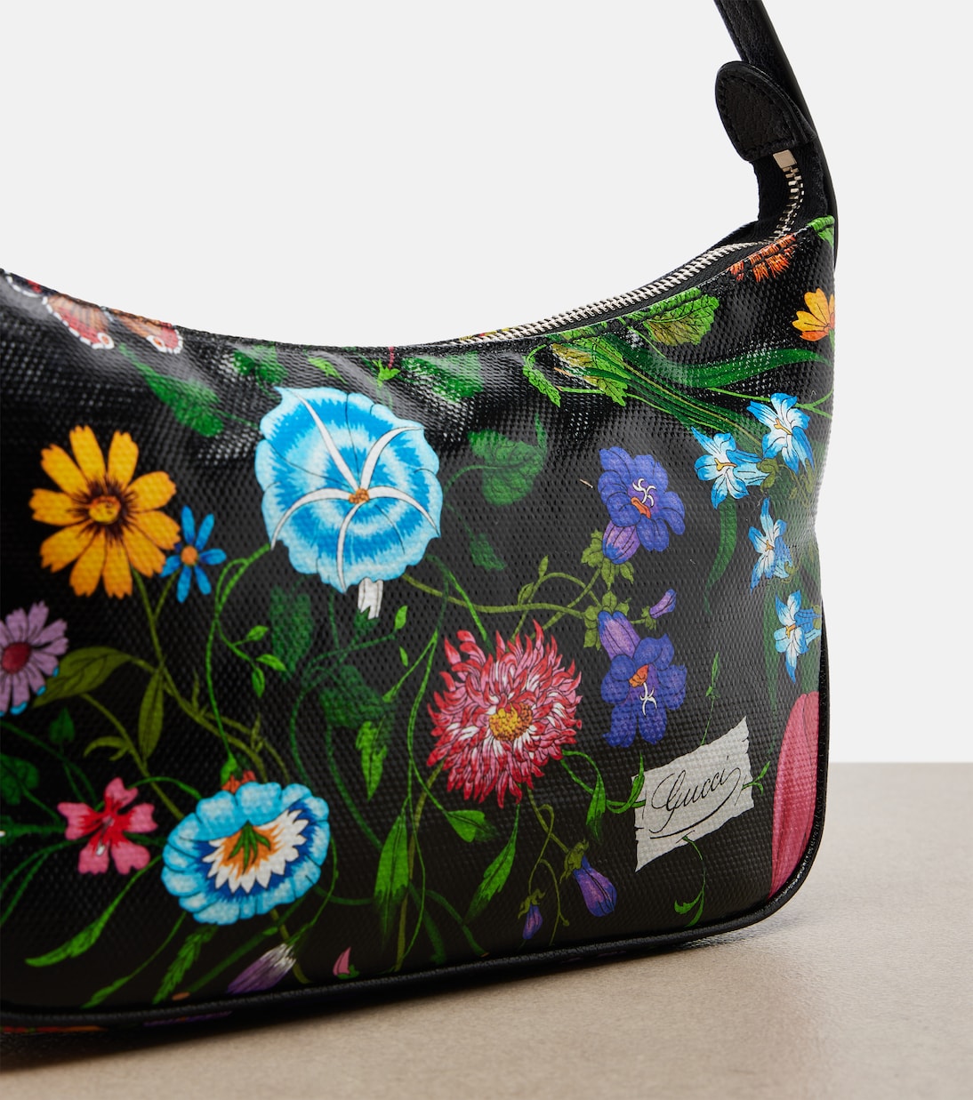 Lady Lunetta Small canvas shoulder bag | Gucci