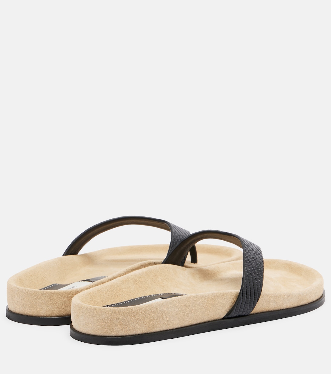 Sandalias de dedo de piel | Toteme