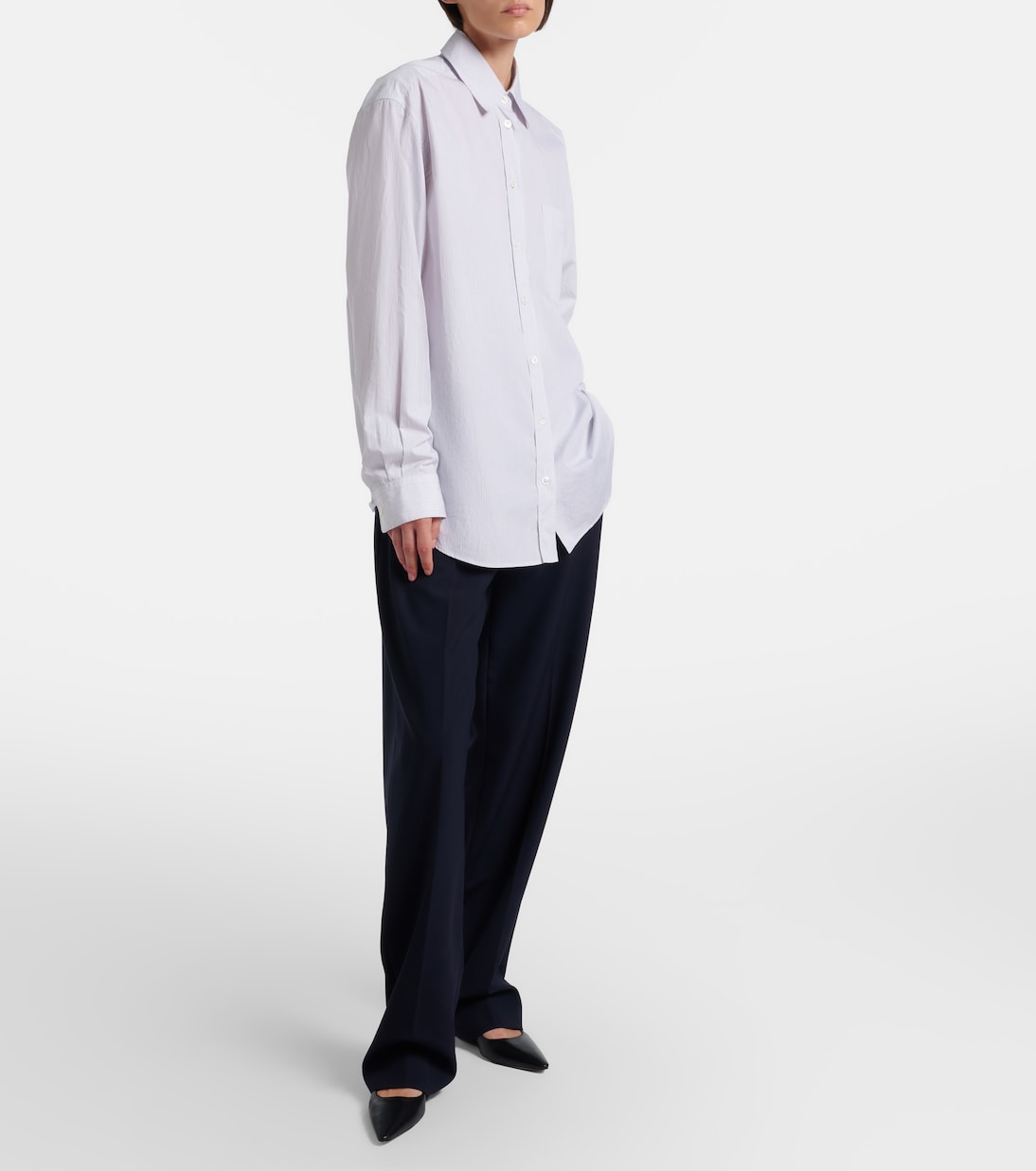 Gerade Hose Mune aus Wolle | The Row
