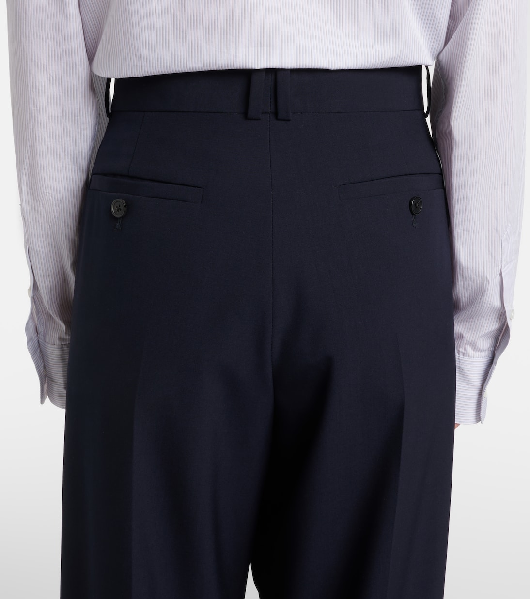 Gerade Hose Mune aus Wolle | The Row