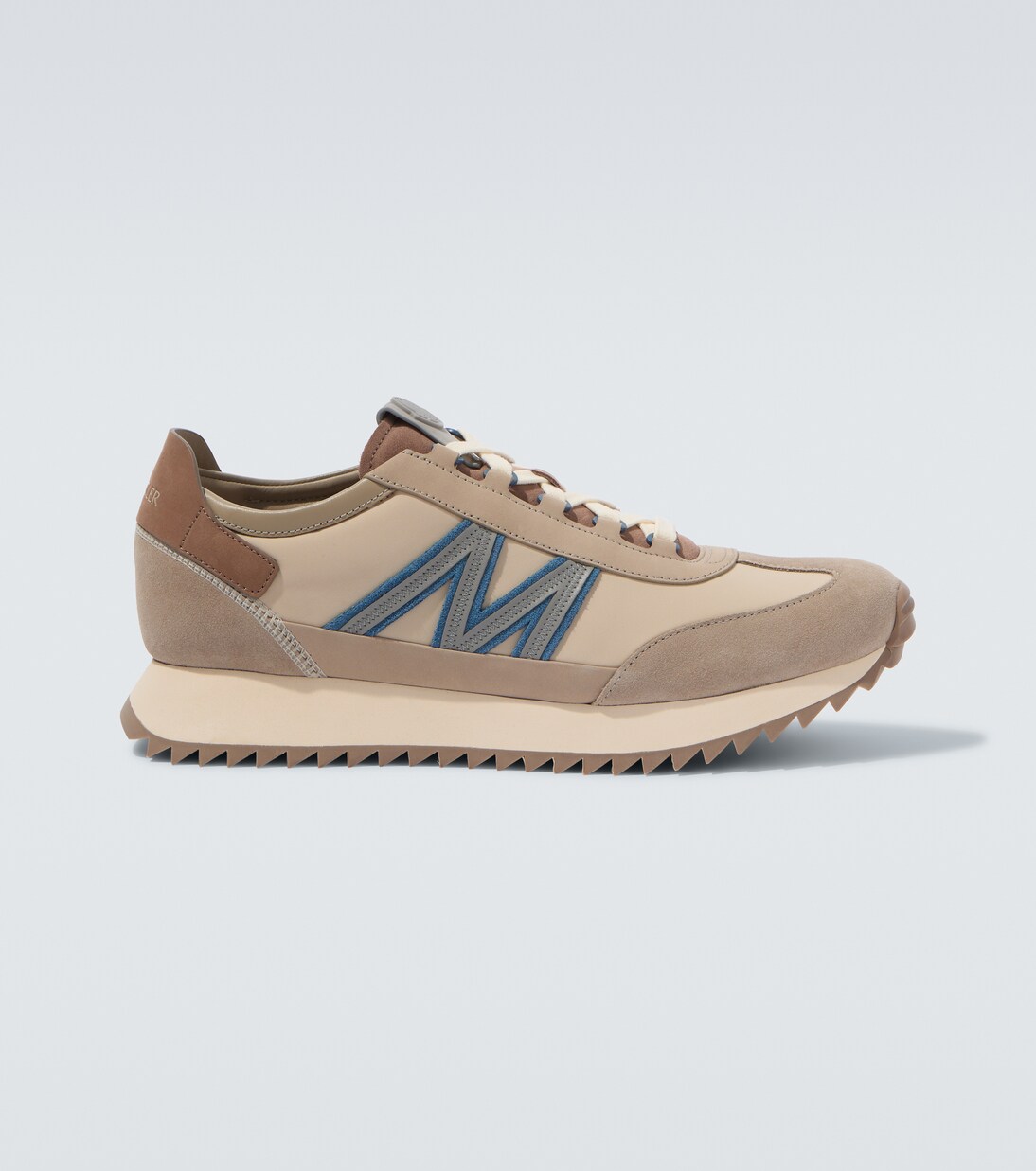 Pacey2 suede-trimmed sneakers | Moncler