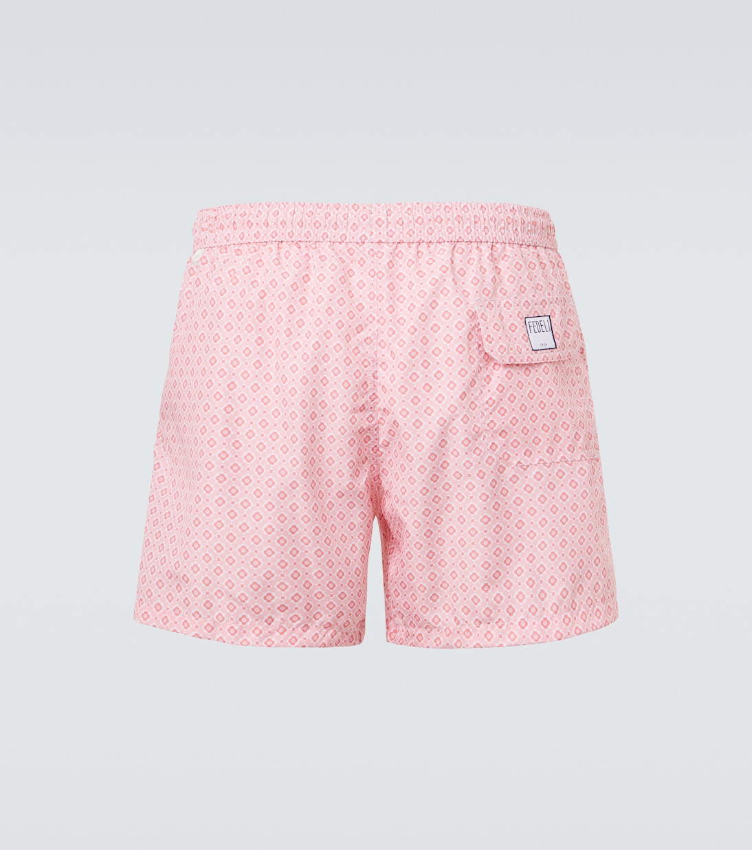 Madeira printed swim trunks | Fedeli