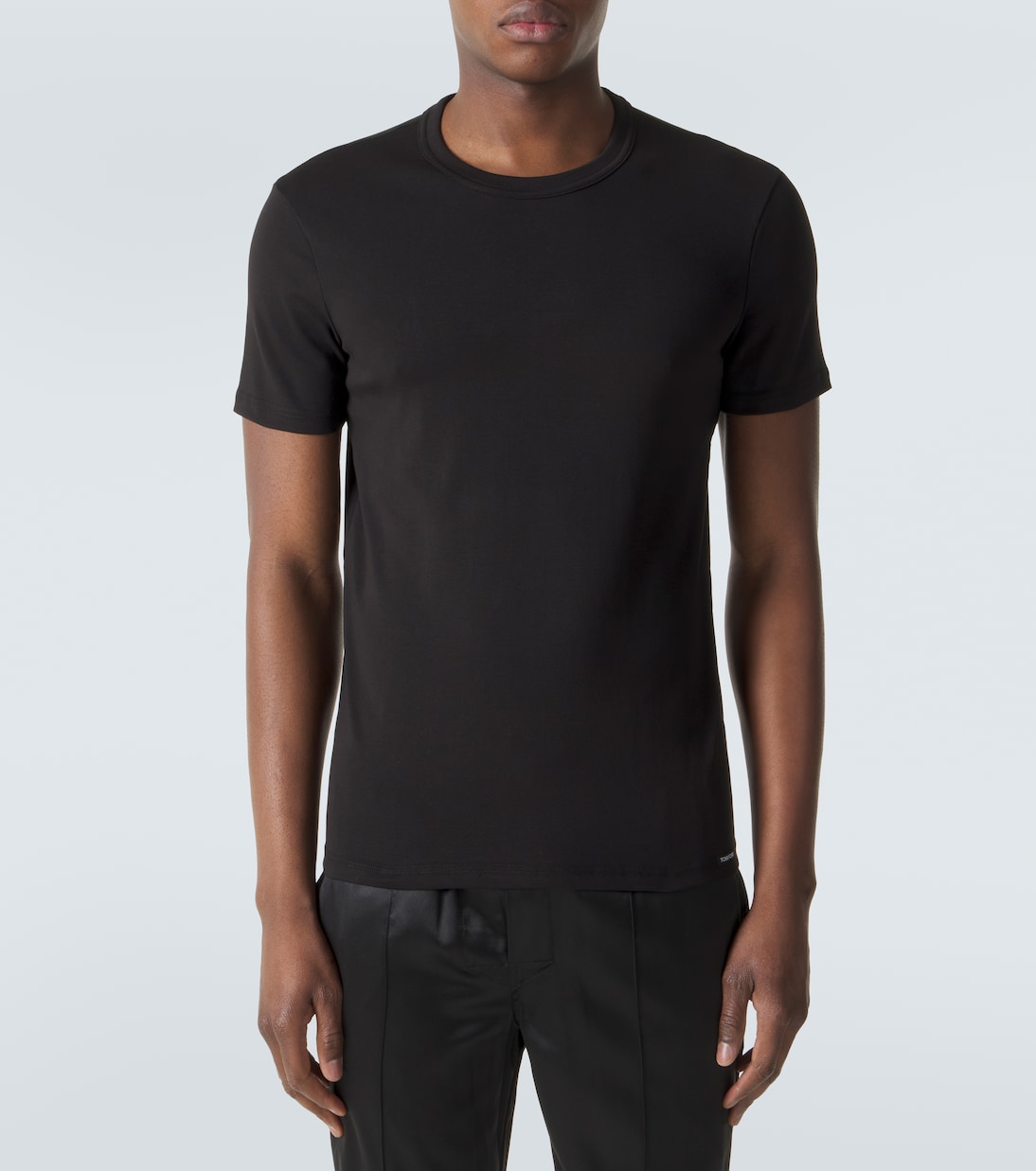 Cotton crewneck T-shirt | Tom Ford