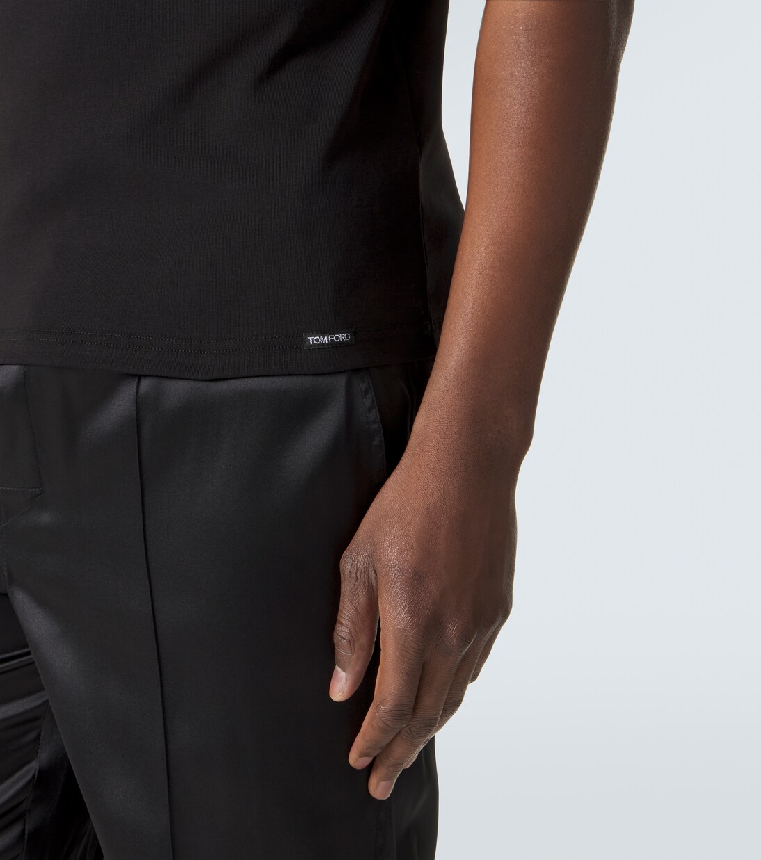 Cotton crewneck T-shirt | Tom Ford