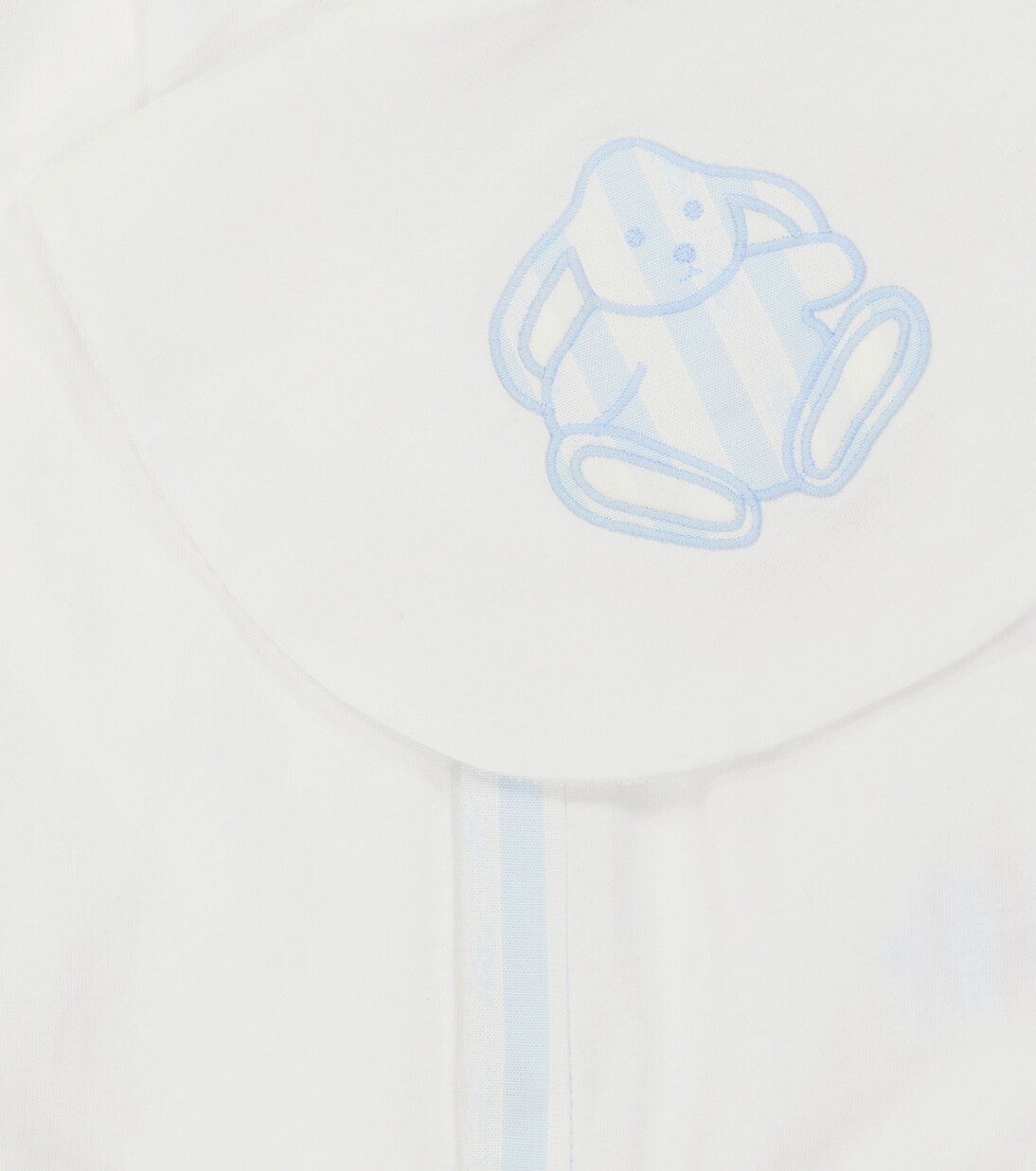 Baby set of cotton romper and bib | Tartine et Chocolat