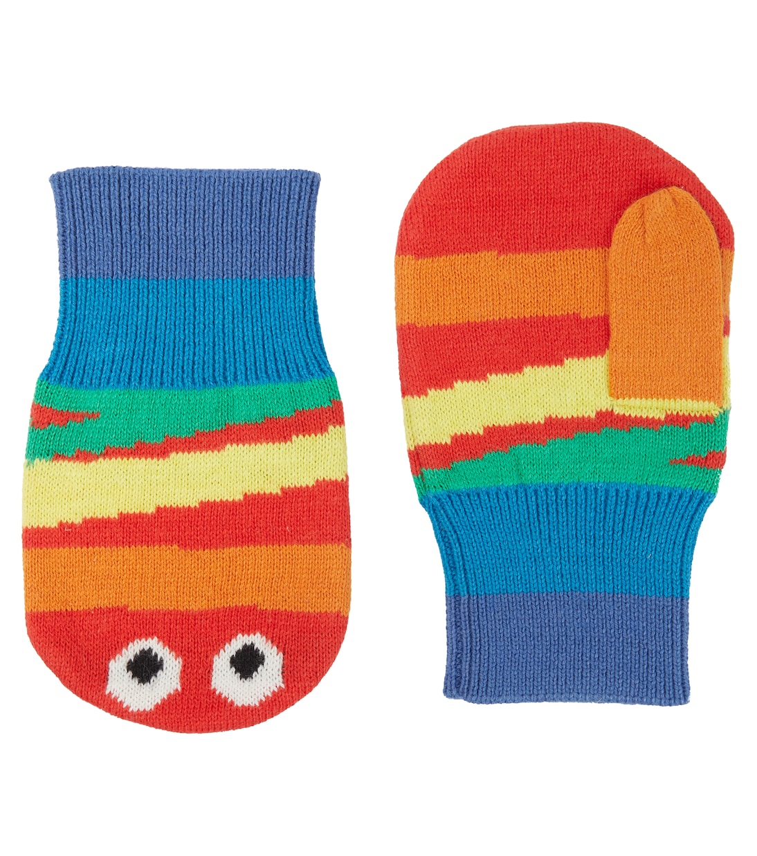 Cotton and wool mittens | Stella McCartney Kids