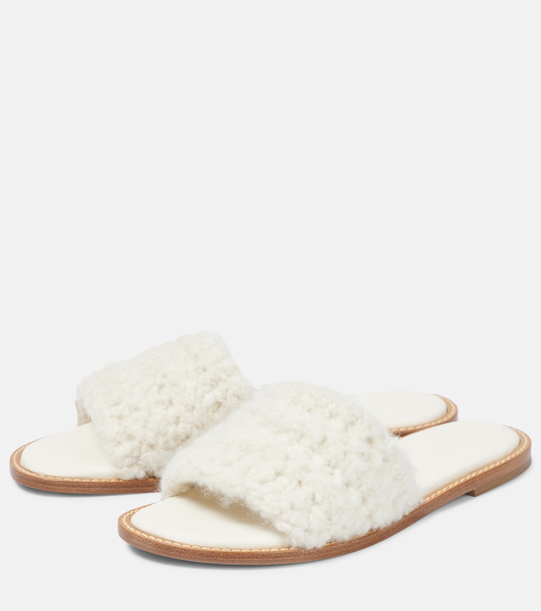 Sandalen Ballast aus Bouclé | Gabriela Hearst