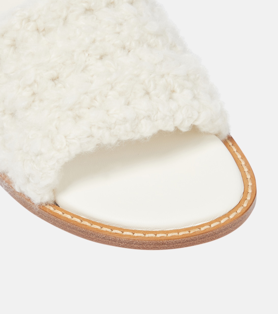 Sandalen Ballast aus Bouclé | Gabriela Hearst