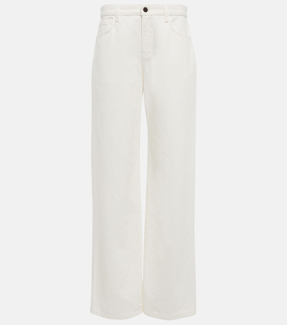 Eglitta mid-rise wide-leg jeans | The Row