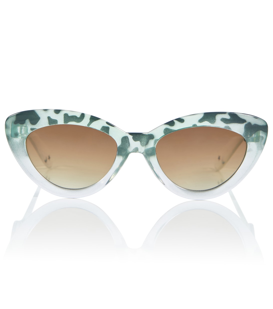 Leopard-print cat-eye sunglasses | Molo