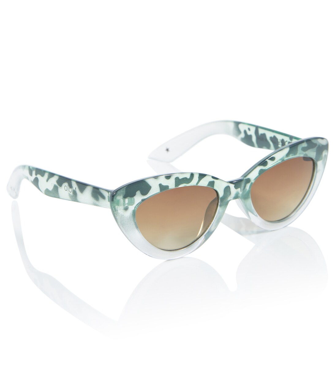 Leopard-print cat-eye sunglasses | Molo