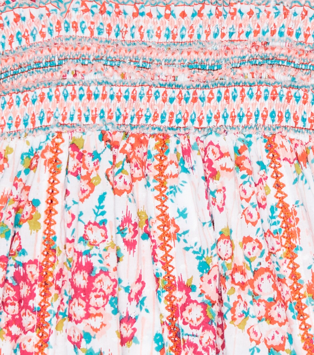 Printed cotton dress | Poupette St Barth Kids