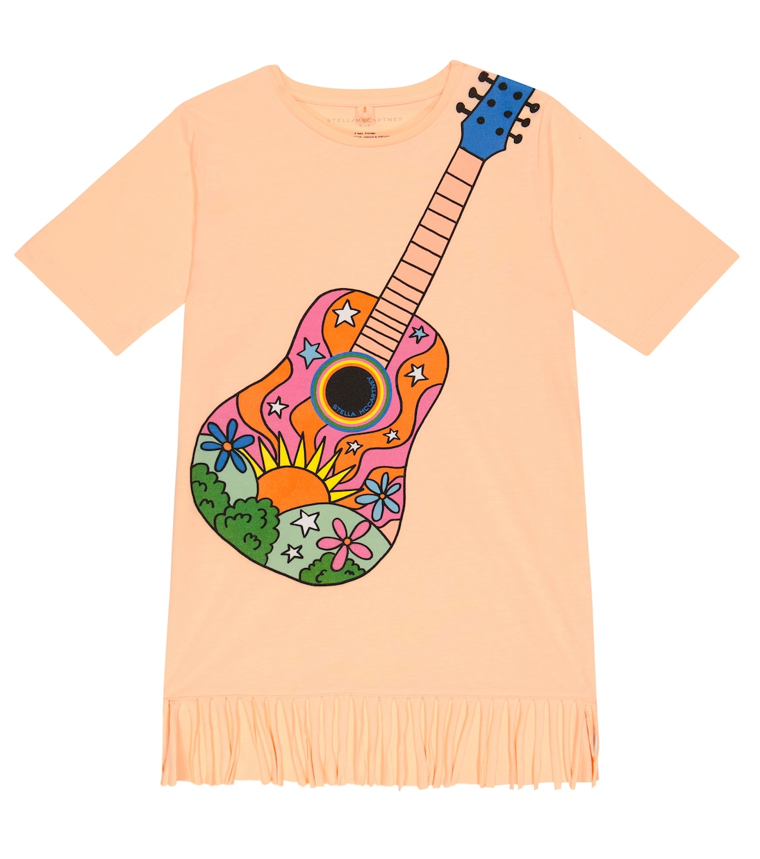 Printed cotton jersey T-shirt dress | Stella McCartney Kids