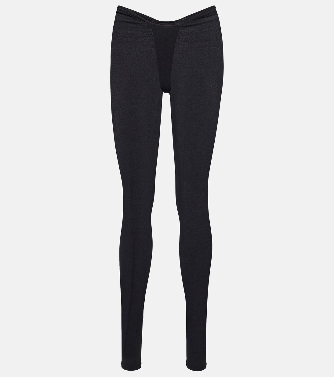 Low-Rise Leggings | LaQuan Smith