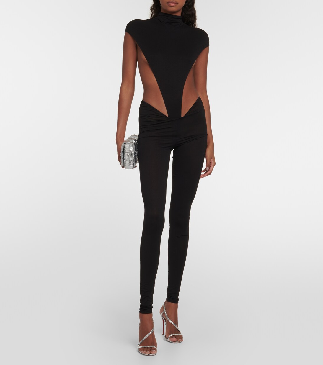 Low-Rise Leggings | LaQuan Smith