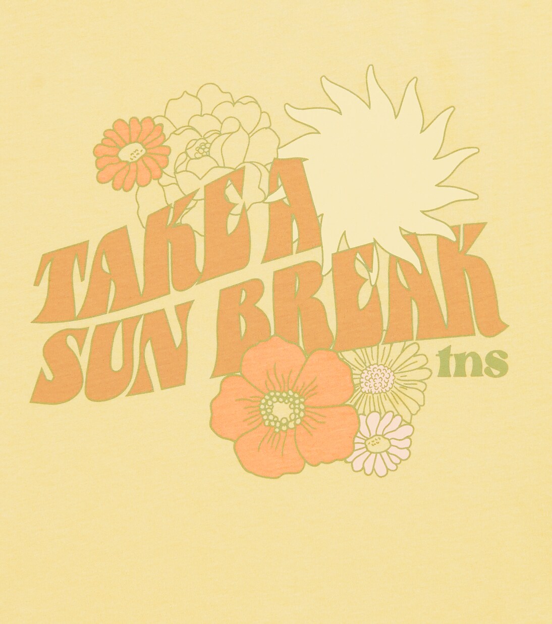 Printed cotton T-shirt | The New Society