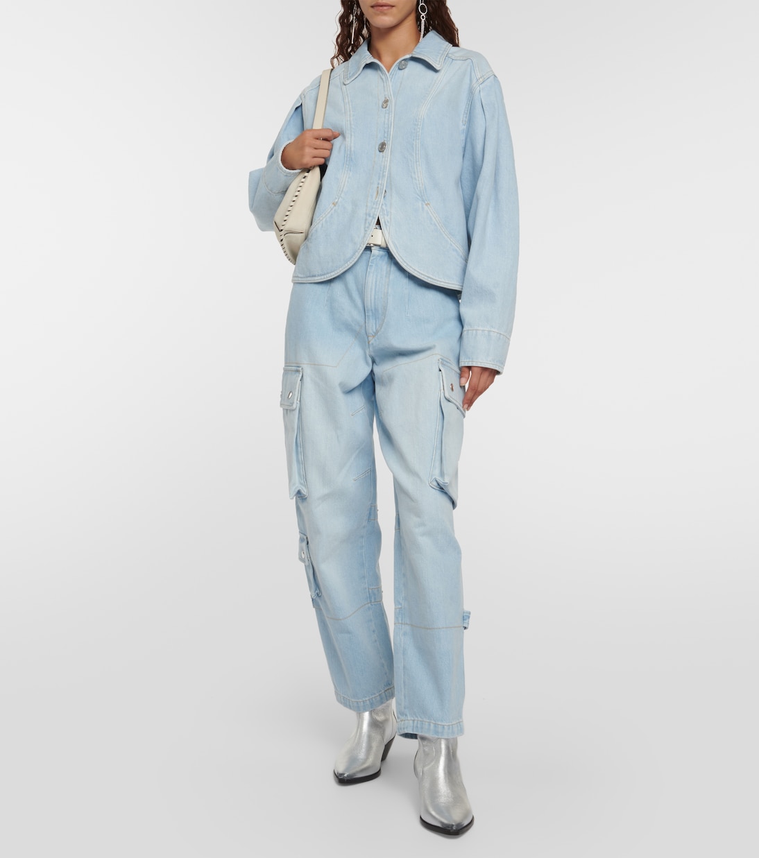 Dewina metallic leather ankle boots | Isabel Marant