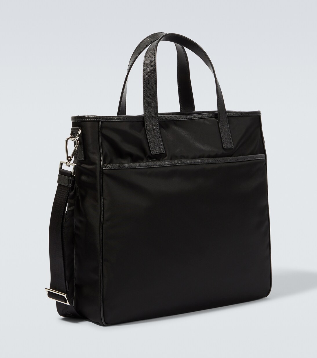 Tote Bag aus Re-Nylon mit Leder | Prada