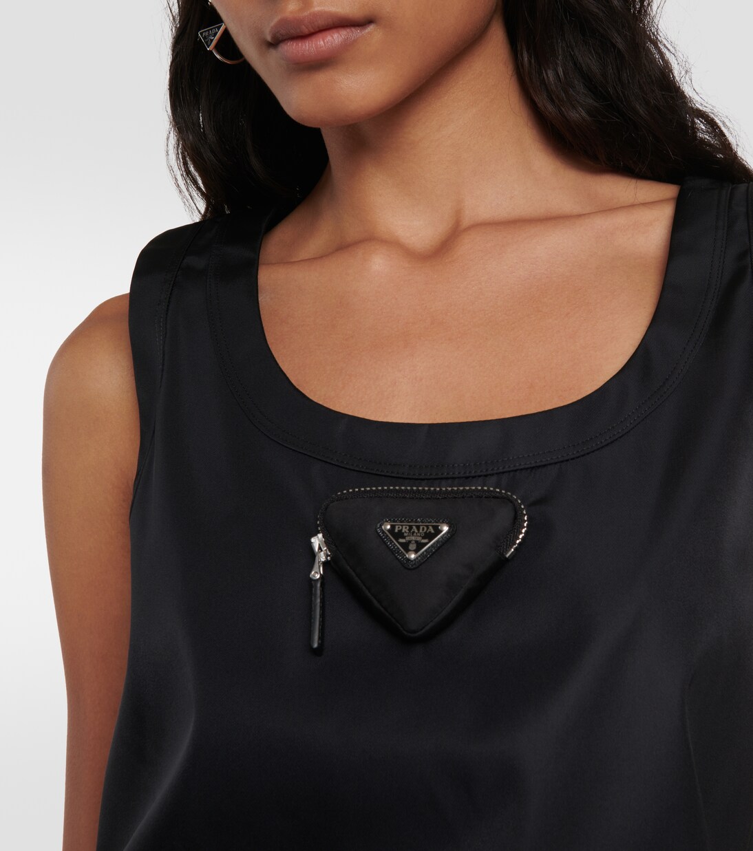 Minikleid aus Re-Nylon | Prada