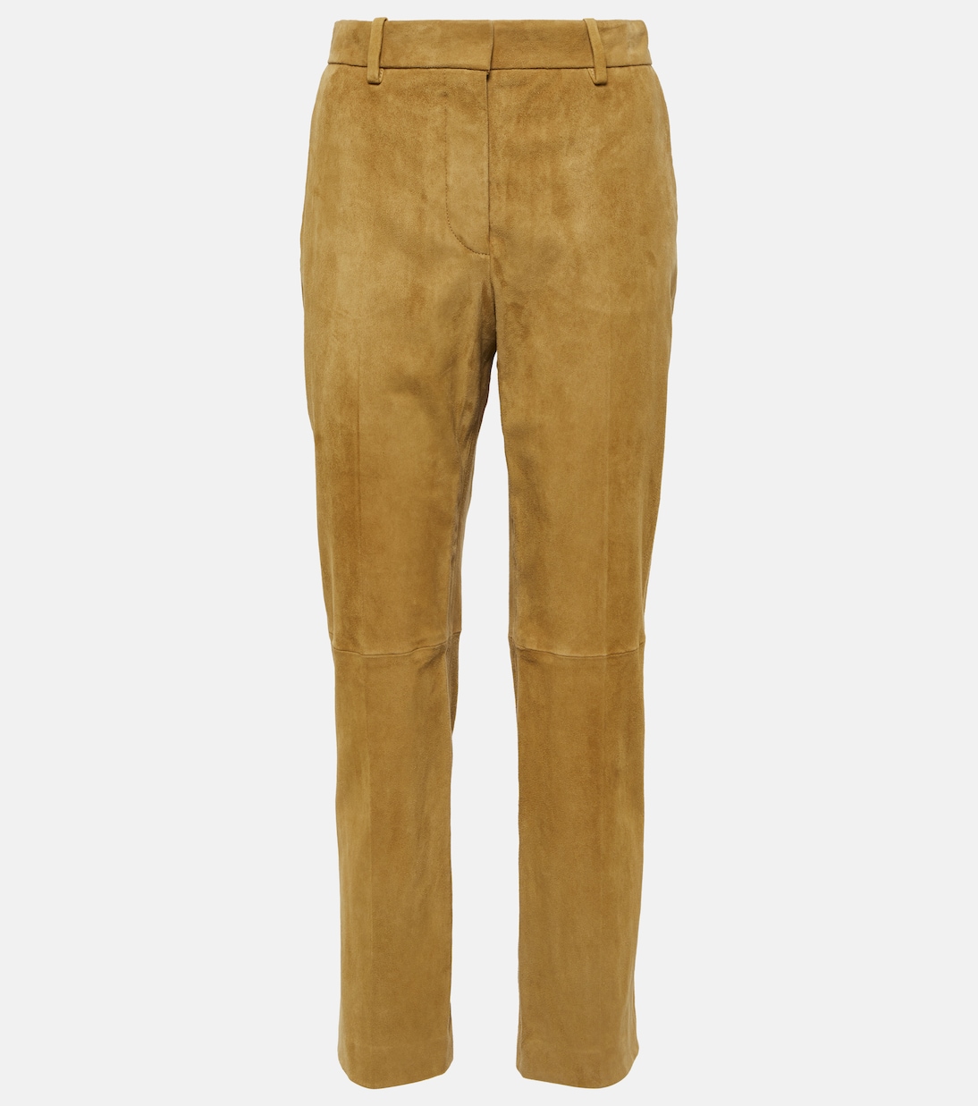 Cropped-Hose Coleman aus Veloursleder | Joseph