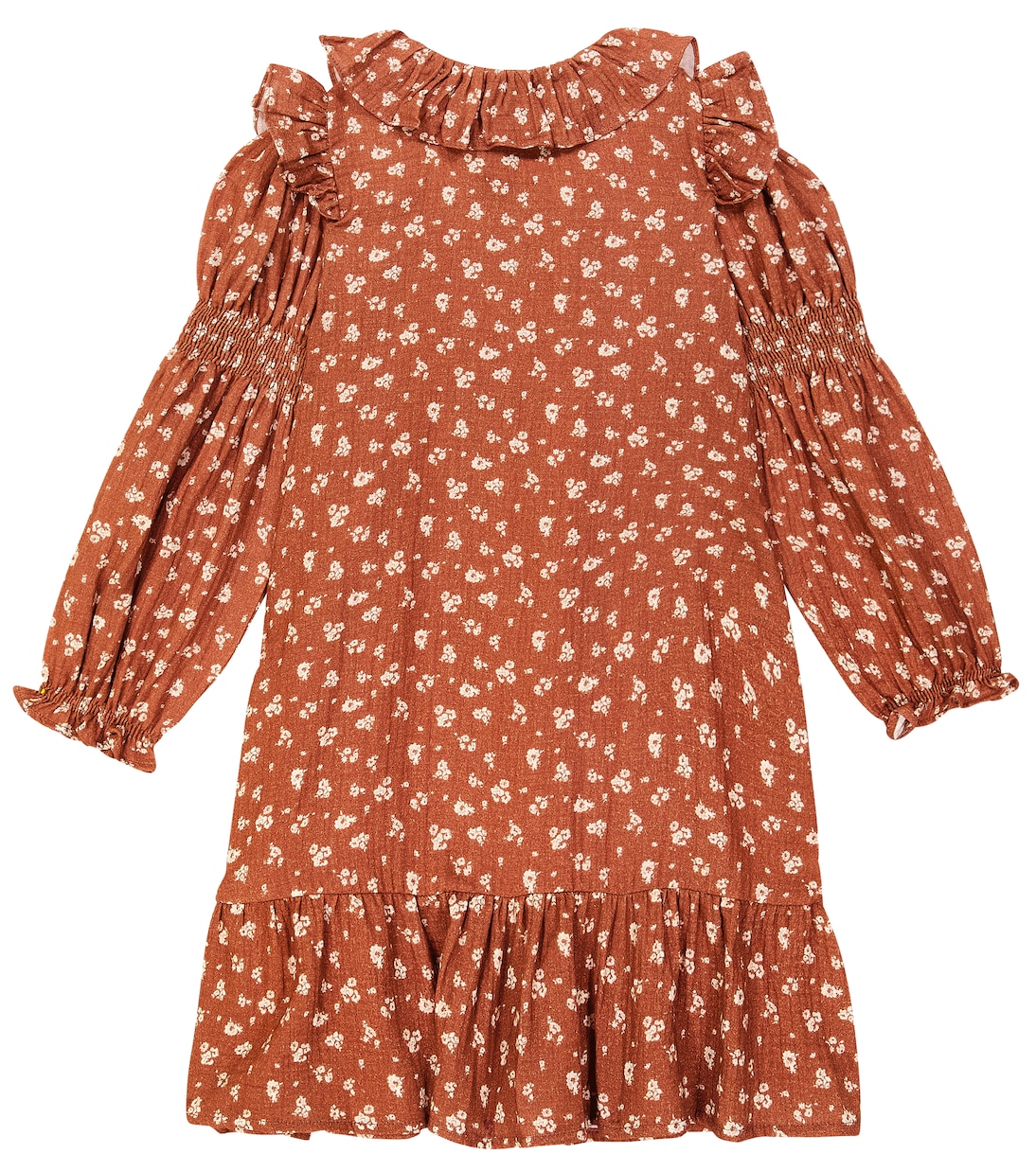 Barbara ruffled floral cotton dress | The New Society