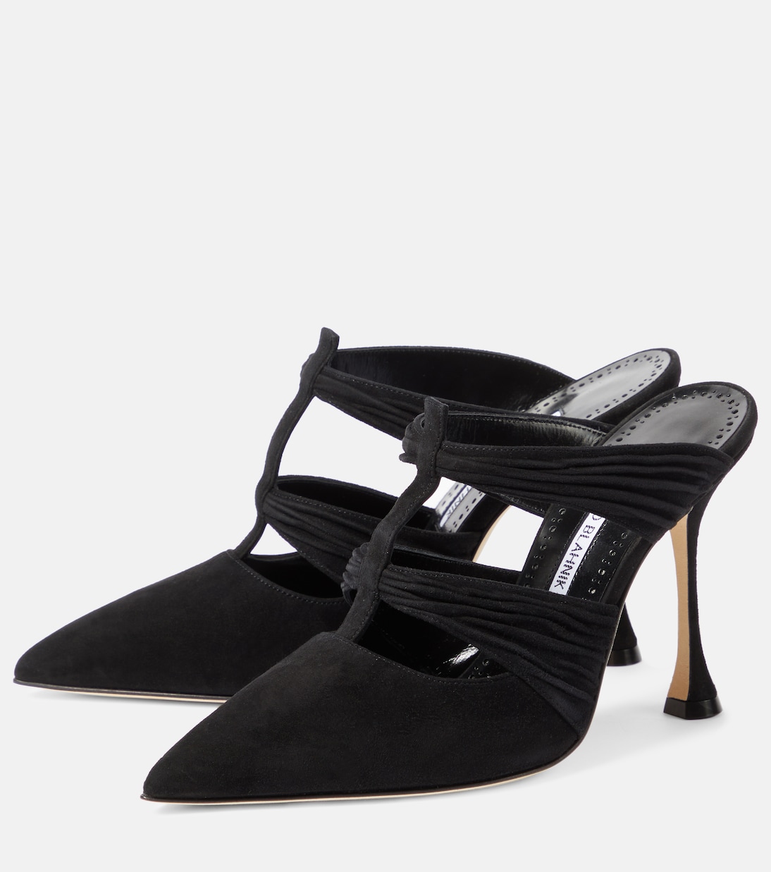 Mules Kerua en daim | Manolo Blahnik