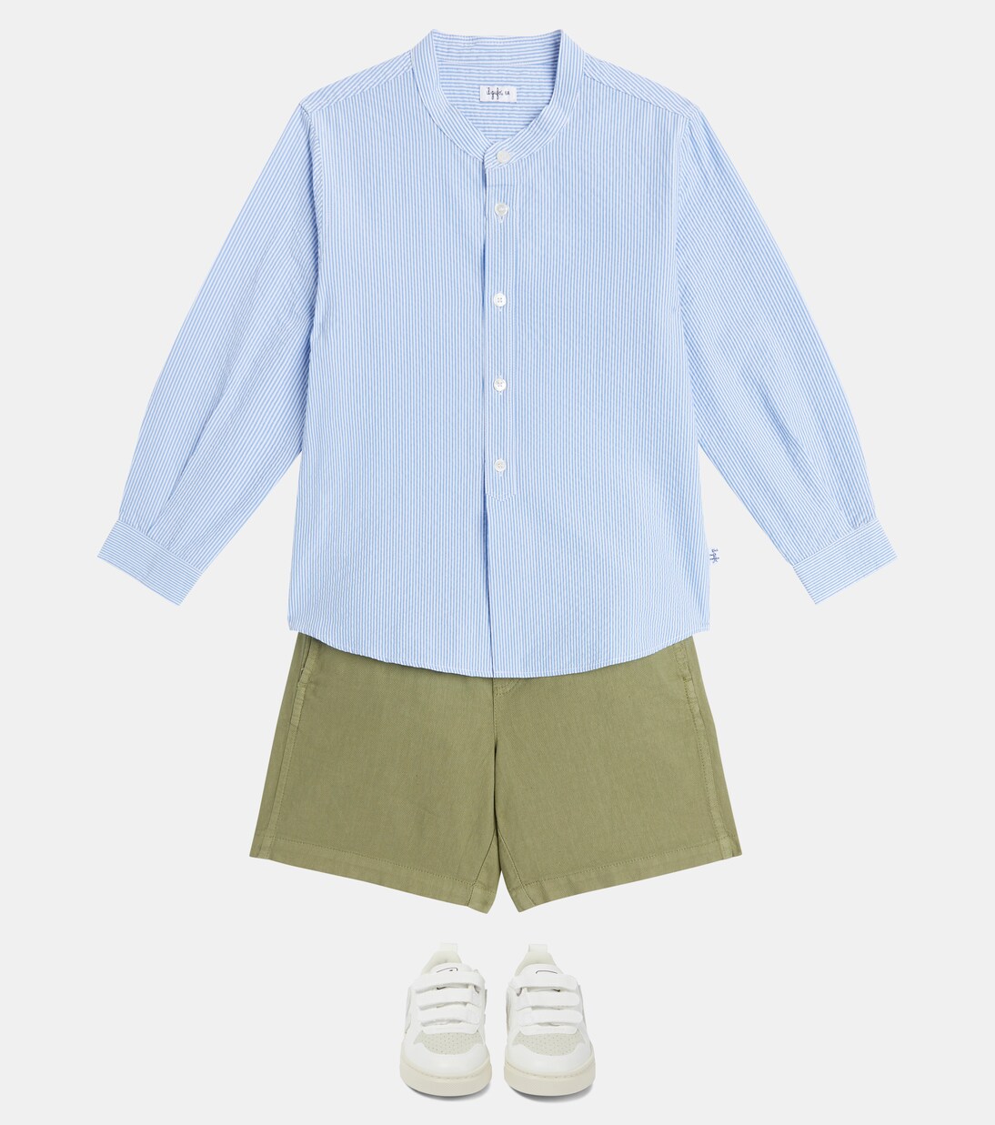 棉质混纺百慕大短裤 | Il Gufo