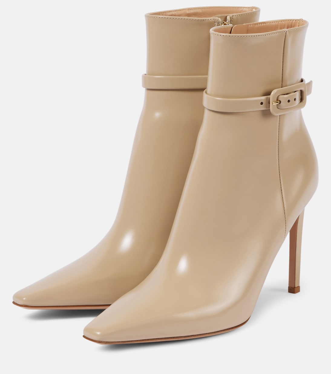 95 patent leather ankle boots | Gianvito Rossi