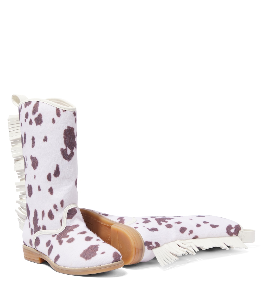Printed fringed cowboy boots | Stella McCartney Kids