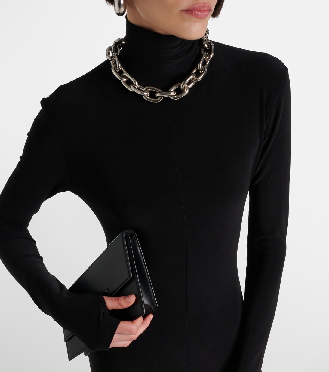 Open-back jersey catsuit | Norma Kamali