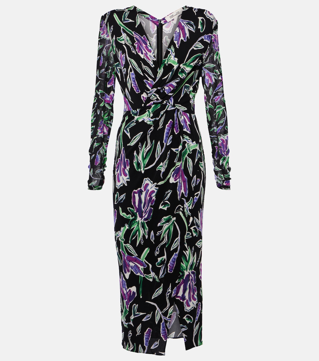 Vivianne floral jersey midi dress | Diane von Furstenberg