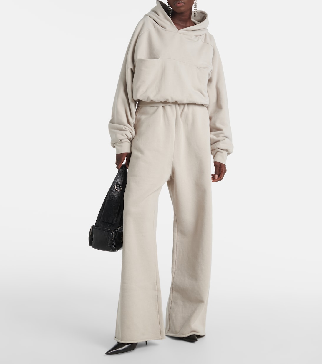 Cotton fleece hoodie | Entire Studios