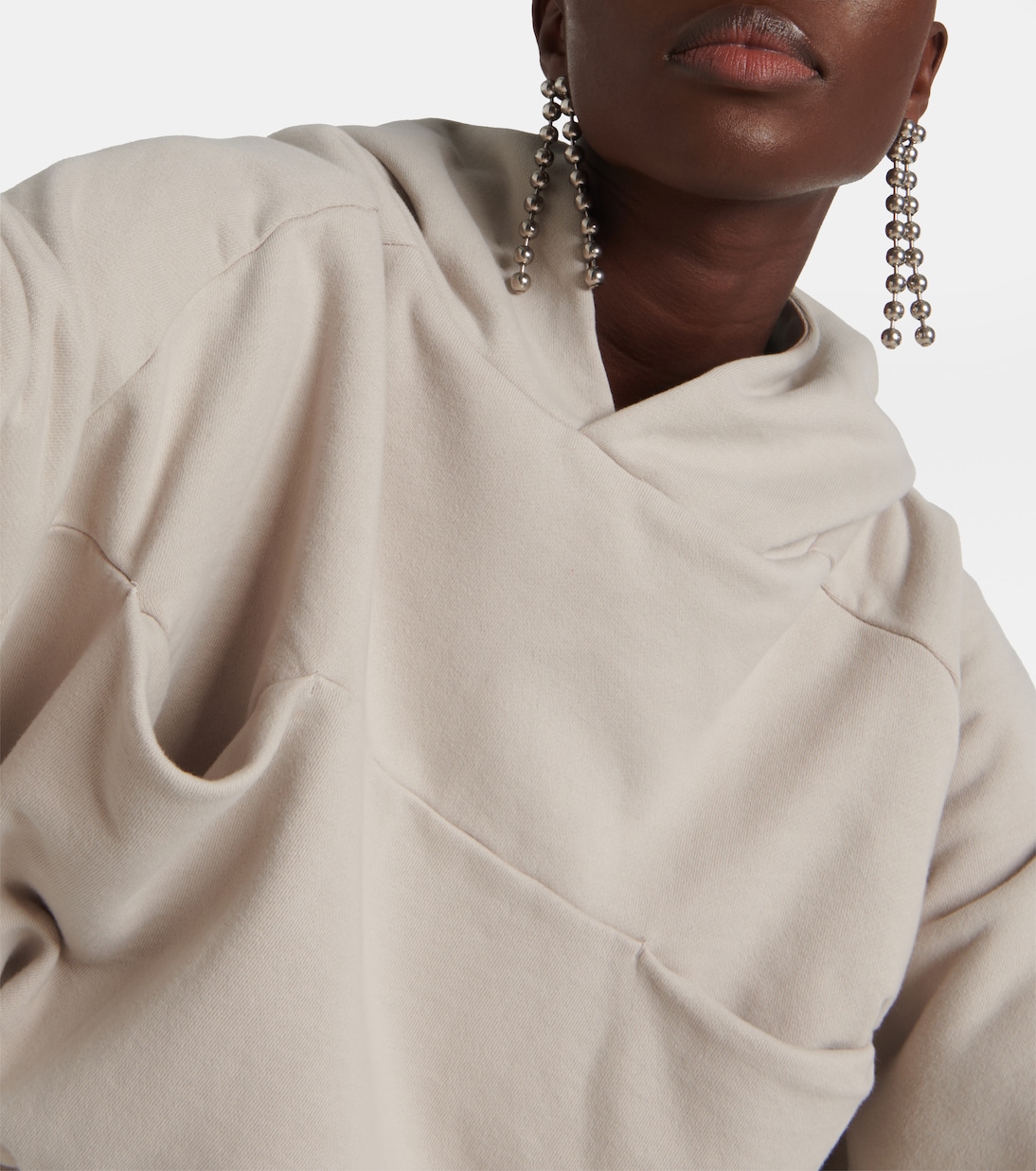 Cotton fleece hoodie | Entire Studios